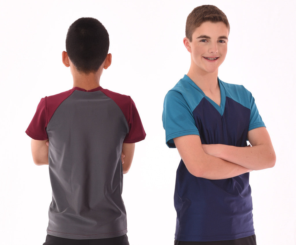 Classic Boys' Raglan-Sleeve Tee, Back